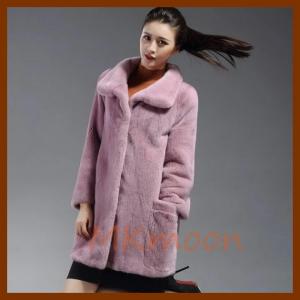 Wholesale mink fur coat -MKZ222# from china suppliers
