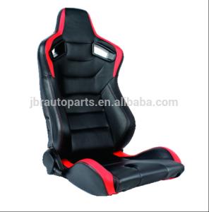 Wholesale PVC Material Sport Racing Seats With Single Slider And Safety Hole JBR1054 from china suppliers