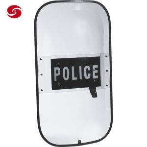 Wholesale Polycarbonate Shield Police Safety Equipment Anti Riot Control Shield Military Shield from china suppliers