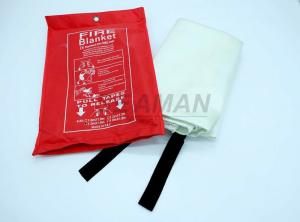 Wholesale EN1869 PVC Red Bag Marine Fire Fighting Equipment Fiber Glass Fire Blanket from china suppliers