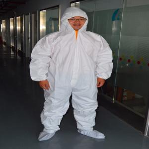 Wholesale White Disposable Non Woven Coverall Type 3b 4b White Disposable Suits from china suppliers