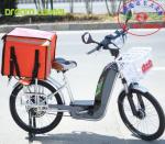 36V / 48V 350W Pedal Assist Electric Bike For Delivery Fast Food