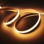 32.8FT Dimmable 480 LED Strip Lights COB Technology in Various Colors and Length