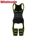 Neoprene Thigh Trimmer 6XL Full Body Waist Cincher Adjustable Leather Belts