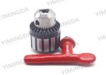 J2306 Drill Chuck 0.6- 6mm For Yin / Takatori HY-H2007JM Textile Machinery Parts