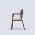Home Furniture Luxury High End Nordic Solid Ash Wood Bent Backrest High Density