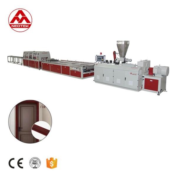 Durable Parts 38CrMoALA Screw Material WPC Extrusion Line for Wide Door Kitchen