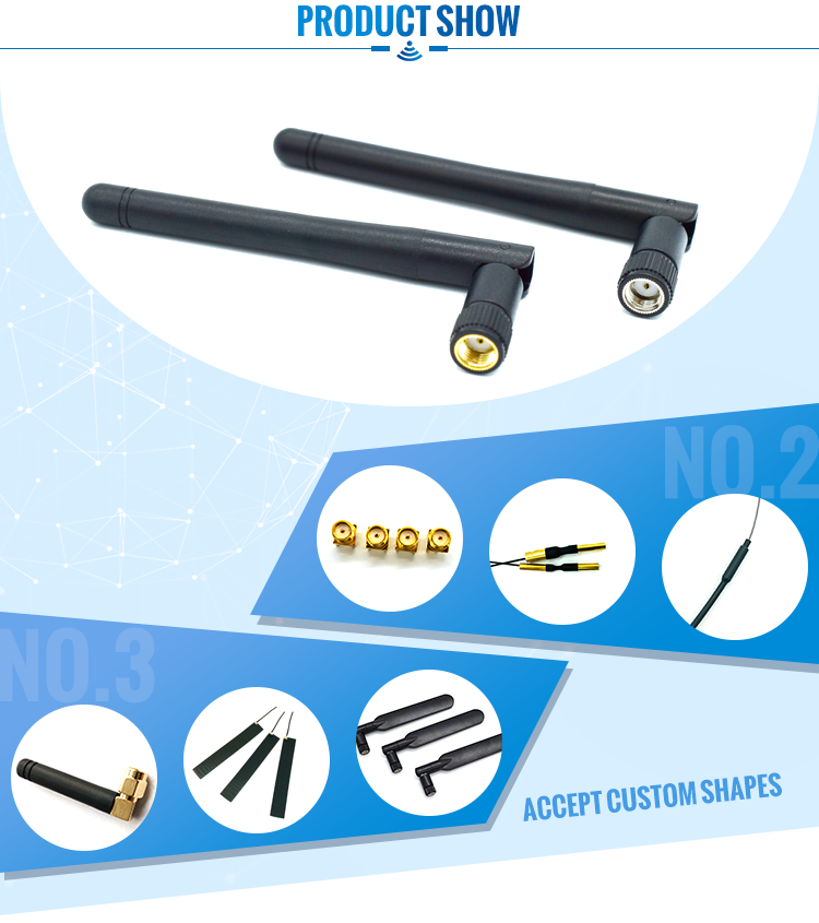 free sample 5dBi 2.4GHz/5G  Router wifi Antenna with SMA/IPEX Connector