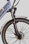 25km/H Ladies Electric Town Bike 36V 250W BAFANG Rear Motor