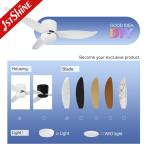 2022 Design 52 inches LED Lighting Ceiling Mounted Fan with Metal Lamp Body