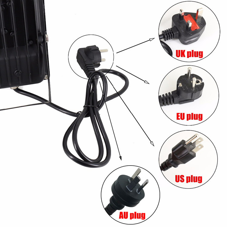 395Nm Aluminum Outdoor LED Flood Lights , Ultraviolet Flood Light For Party Decoration