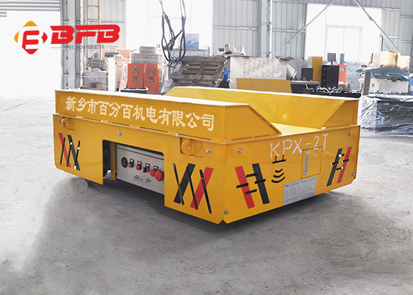 15T Industrial Coils Shipping Battery Transfer Cart With Rail