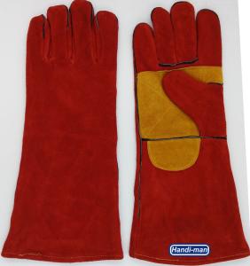 Wholesale 16 inch Split Leather Safety Welding Gloves from china suppliers