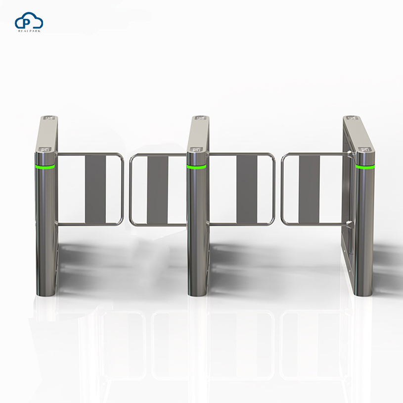 4 Pairs Infrared Swing Barrier Gate Turnstile For Supermarket