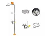 Eyewash Lab Fittings 100psi Emergency Shower And Eye Wash Station