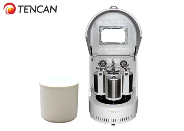 CE Approved 10L Semi Round Planetary Ball Mill Wet / Dry Grinding for Nano