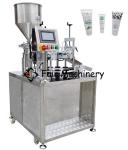 3.3Kw SGS Aluminum Tube Filling Machine , 450ml Tube Filler And Sealer
