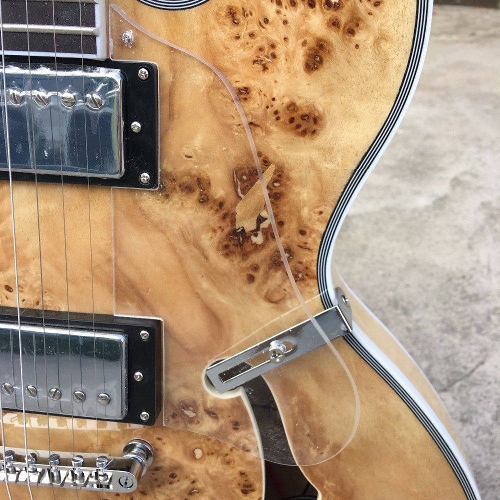L5 Electric Jazz Guitars in Natural
