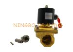 1 1/4 Inch 2/2 Way Normally Closed Semi Direct Operated Brass Body UW-35 2W350
