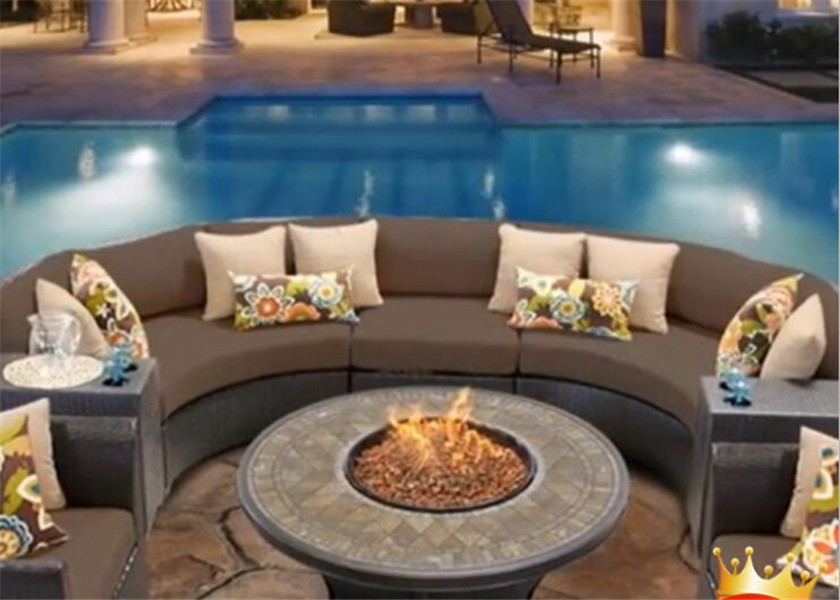 Factory price garden real flame LPG NPG propane outdoor ggas fireplace direct vent fire pit bowls