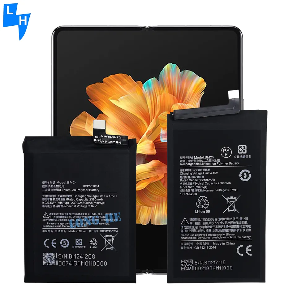 OEM BM24 BM25 BM26 BM27 Battery for XIAOMI Mi Mix Fold/M2011J18C 2460mAh 2560mAh 0 Cycle