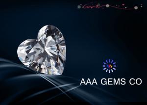 Wholesale Supper White Loose Moissanite Stones Heart Cutting Shape 8mm from china suppliers