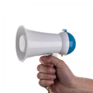 China Best Seller 5W Little Plastic Toy Megaphone with Music Music Feature and NO Apt-x Support on sale