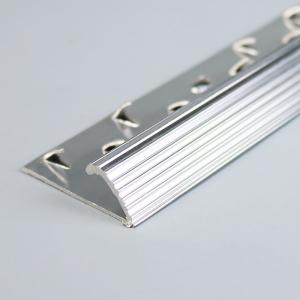 Wholesale Silver Aluminum Metal Carpet Edging Trim 36.8x0.85mm from china suppliers