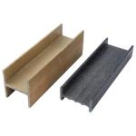 Acid And Alkali Resistance FRP Fiberglass Profiles I Shaped Beam For Aquaculture