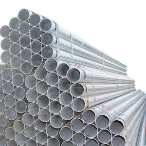 Wholesale Anti-Corrosion Galvanized Steel Pipe Hot-Dip Seamless Round Tube Structure Building from china suppliers