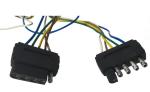 12" 5 Way Coil Trailer Universal Trailer Wiring Oem Quick Connect OEM Standard