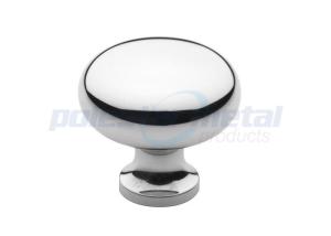 Wholesale Zinc Alloy Polished Chrome Cabinet Handles And Knobs / Round Drawer Knobs from china suppliers