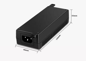 Wholesale 10 / 100 / 1000Mbps 30W 60W 90W Gigabit PoE Injector Standard 802.3 Af At from china suppliers