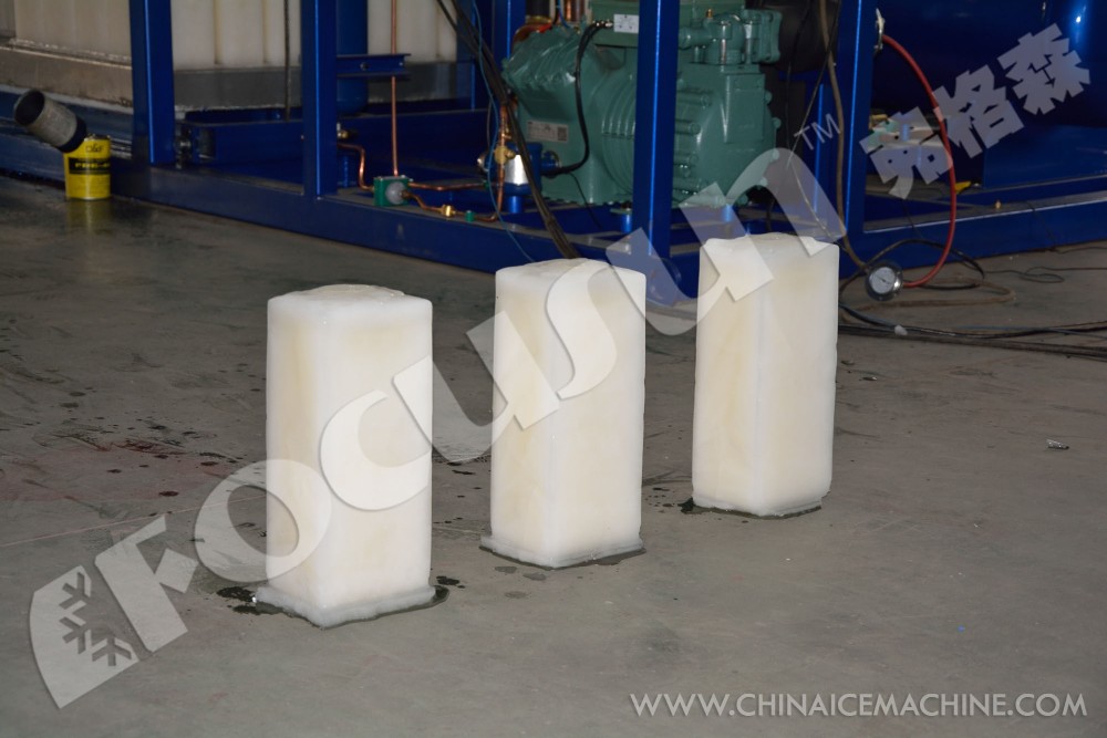 Heavy Duty 30 Ton/Day Direct Cooling Block Ice Making Machine with Bitzer Compressor