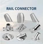 Marine Hardware Fittings Stainless Steel Stanchion Base Round Pipe Bases 30