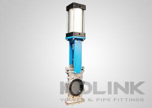 Wholesale Through Conduit Slurry Knife Gate Valves With Bottom Cover & Flush Ports from china suppliers
