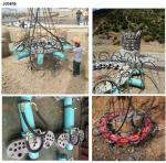 Construction Head Cut Hydraulic Pile Breaker For 400-2500mm Round Square Pile