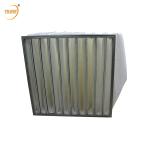 Nonwoven Fabric Bag Pocket Air Filter High Air Flow Rate Low Noise