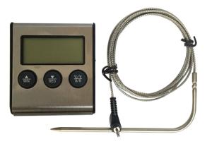 Wholesale Stainless Steel BBQ Meat Instant Read Thermometer With Large LCD Display from china suppliers