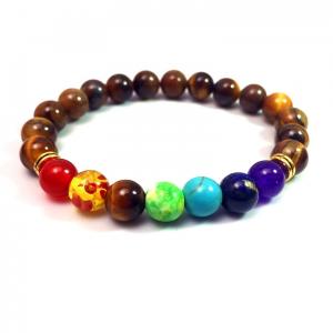 Wholesale Hot Selling Chakra Mala Beads Spiritual Healing Jewelry 7 Chakra Bracelet from china suppliers