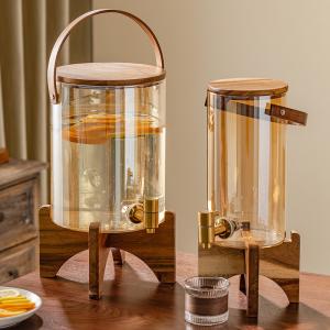 Wholesale Drinkware Unisex Liquid Dispensers for Coffee Tea Fruit Juice Water Liquor Glass Drink Juice Beverage with Tap from china suppliers