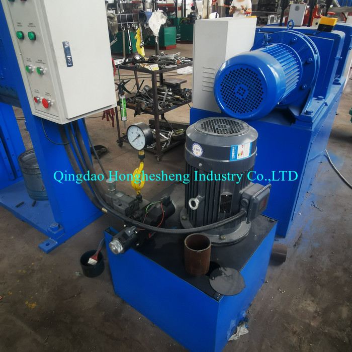 Hydraulic System Rubber Bale Cutter Machine 5.5kw