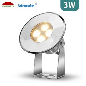 Wholesale 170ma SS316L SMD3030 Pool Garden Lighting 3W Adjustable Angle VDE Cable from china suppliers