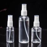 30ml 50ml 60ml 100ml Empty PET Pabrik Plastic Alcohol Spray Botol Plastik Pet