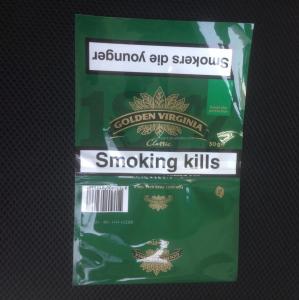 Wholesale Green GV Tobacco Packaging Pouch Hand Rolling Smoking Leaf Pouches from china suppliers
