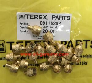 Wholesale 09116292 CUP VALVE OF TEREX NHL SANY TR35A 3303 3305 3307 TR50 TR60 TR100 NTE240 NTE260 MT3600 MT3700 MT4400AC from china suppliers