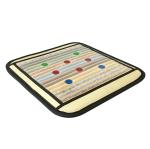 PEMF Deep Far Infrared Crystal Healing Mat Heating Pad Stone Massage 660nm Red