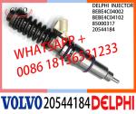 Common Rail Fuel Diesel Injector BEBE4C04002 BEBE4C04102 20544184 85000317 E1