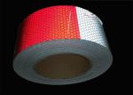 Industrial Emergency Colored Red And Silver Reflective Tape