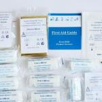 Hot Sale DIN 13164 First Aid Kit Factory OEM Car First Aid Kit Emergency Kit Red